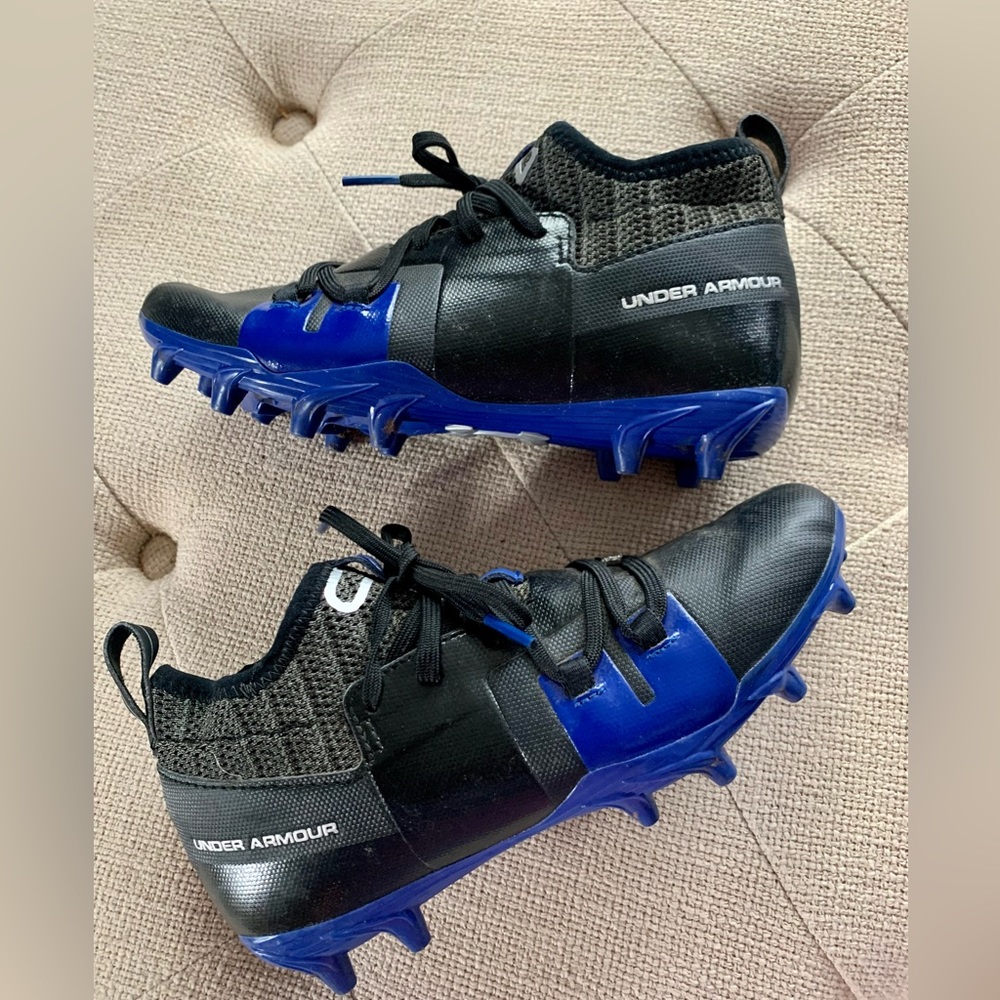 Under Armour Cam Newton C1N Boys Football Cleats Size 4Y